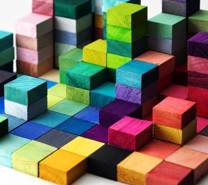 Diverse coloured blocks | Hill Dickinson
