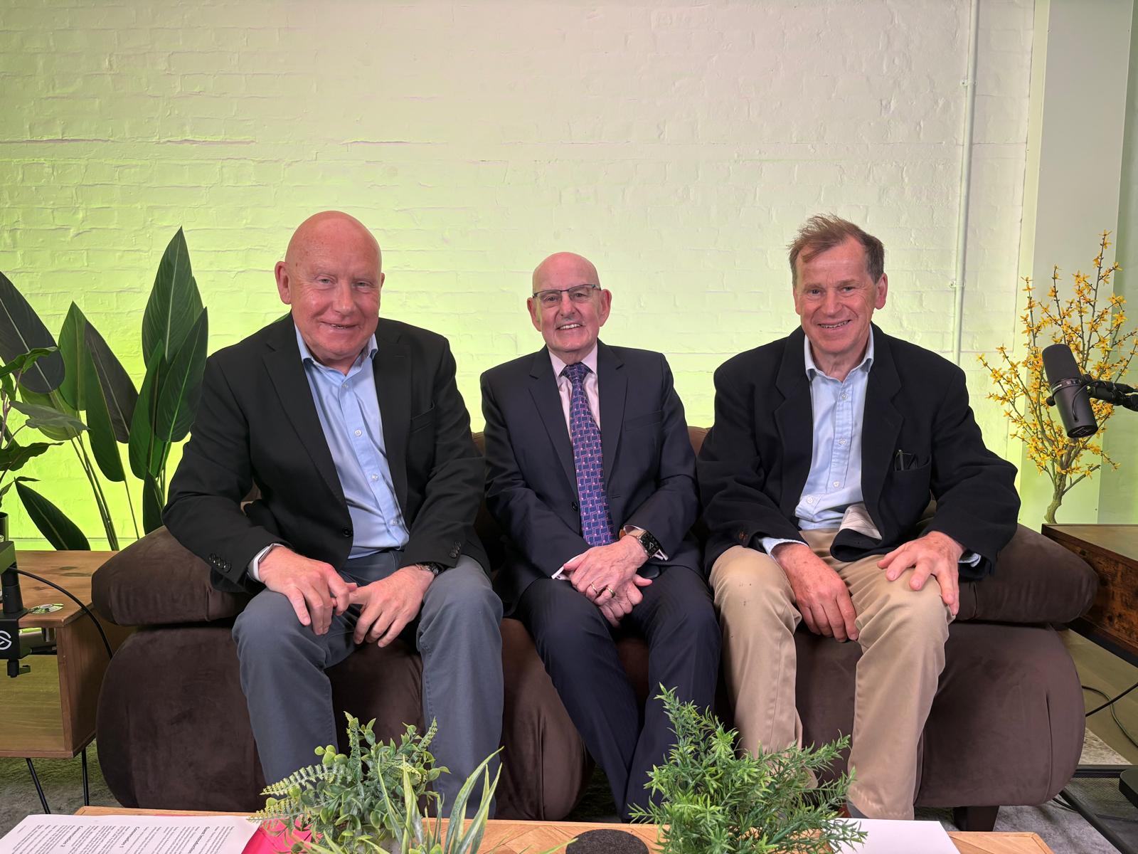 L-R Peter Jackson, Charles Allen, Tony Allen