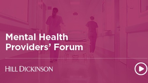 Mental Health Providers' Forum