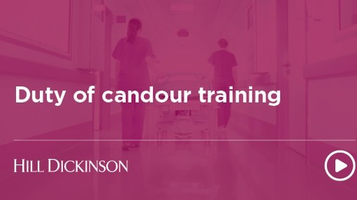 Duty of Candour training video
